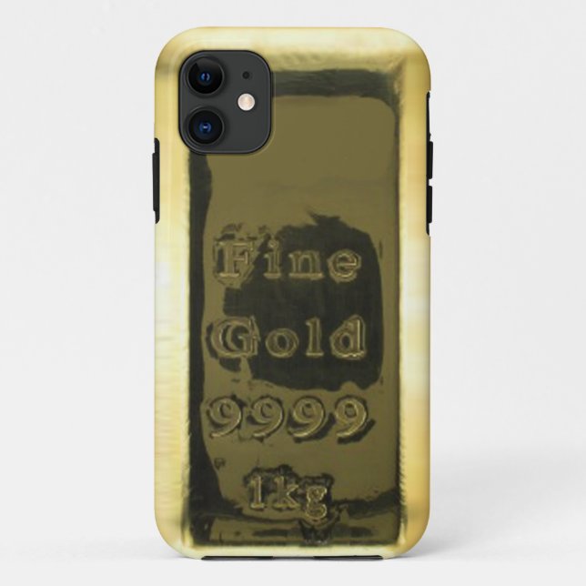 Feiner GoldBar iPhone 5 des Gold9999 Fall Case-Mate iPhone Hülle (Rückseite)