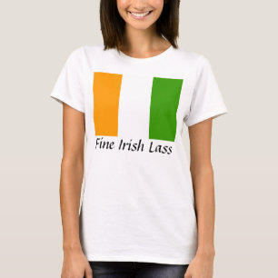 Feiner irischer Lass T-Shirt