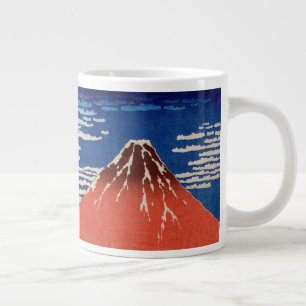 Feiner Wind, klarer Morgen (Red Fuji) Jumbo-Tasse