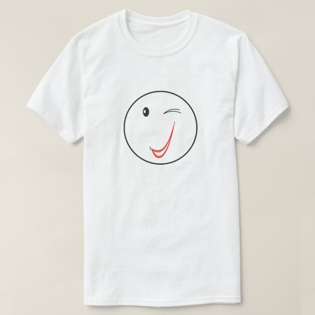 Feines Lächeln C0. T-Shirt (Design vorne)