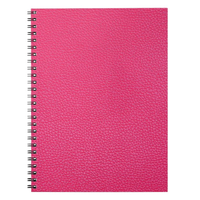 Feines Luxus rosa Tuch Textur. Notizblock (Vorderseite)