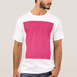 Feines Luxus rosa Tuch Textur. T-Shirt
