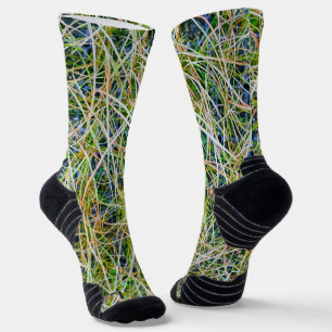 Feines Zier-Seggen-Gras Socken