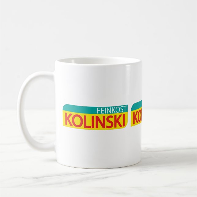 Feinkost kolinski Mug Kaffeetasse (Links)