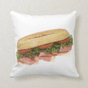 Feinkostgeschäft-Sandwich Kissen