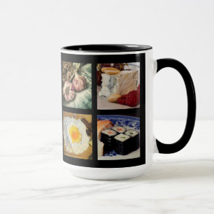 Feinschmecker benutzerdefinierte Monogramm-Tasse 2 Tasse