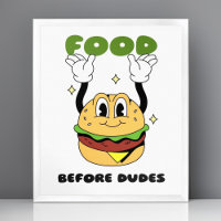 Feinschmecker - Funny Food Before Typ Wall Art Pos