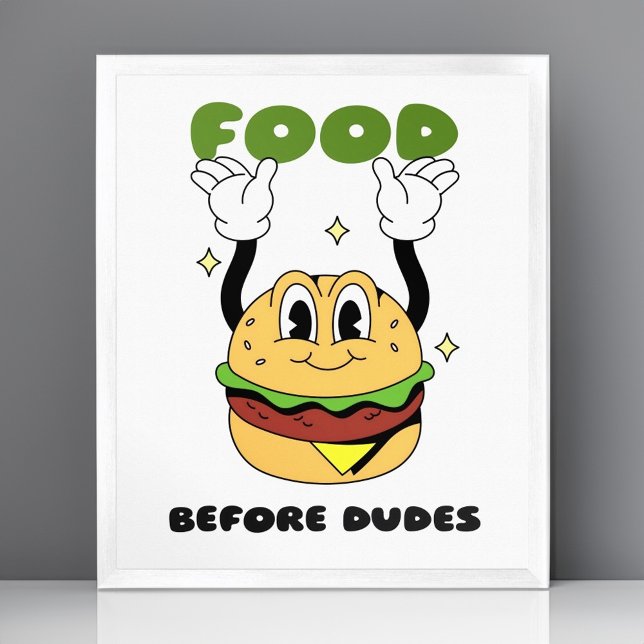 Feinschmecker - Funny Food Before Typ Wall Art Pos Poster (Von Creator hochgeladen)