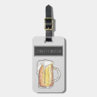 Feinschmecker-kalter Bier-Tassein der hand