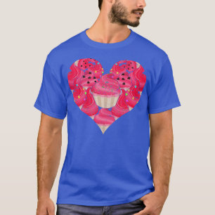 Feinschmecker Liebe Nachtisch Backen Zuckerguss Cu T-Shirt