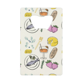 Feinschmecker Minimalistisch Geldbeutel Flaschenöffner