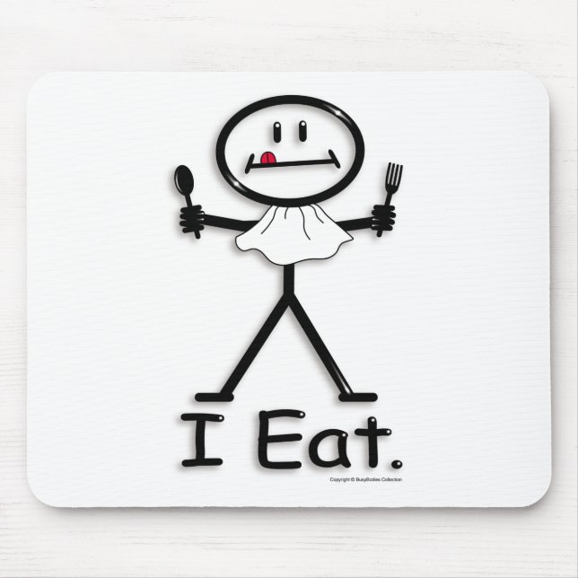 Feinschmecker Mousepad (Vorne)