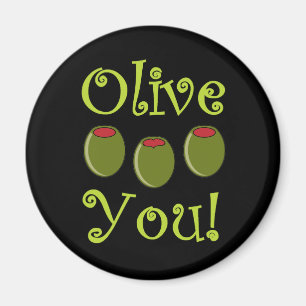 Feinschmecker-Olive Sie Magnet