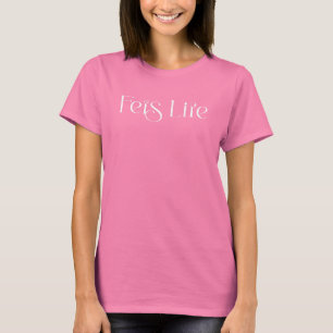 Feis Life Typografy - White - Irish Dance T-Shirt