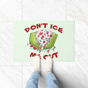 FEIS MIR NICHT AUS Funny Iceberg Lettuce Wedge Sal Fußmatte