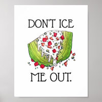 FEIS MIR NICHT AUS Funny Iceberg Lettuce Wedge Sal