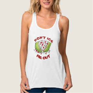 FEIS MIR NICHT AUS Funny Iceberg Lettuce Wedge Sal Tank Top