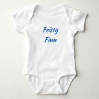 Feisty Finn Finland Baby One-Piece