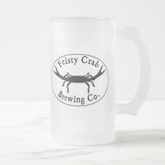 Feisty Krabben-mattierte Tasse (Rechts)