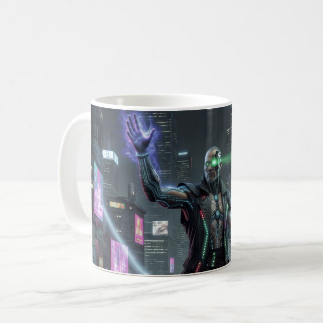 Feiticeiro Futurista Kaffeetasse (Vorderseite Links)
