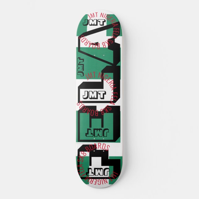 FELA JMT NIGERIA 8 Pont de Skateboard 1/4" (Recto)