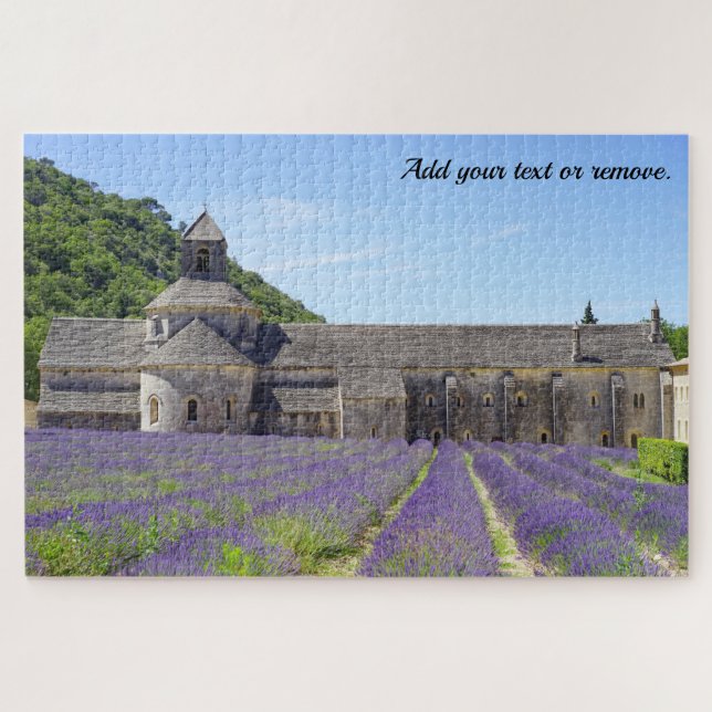 Feld Abbey Notre-Dame de Senanque & Lavender (Horizontal)
