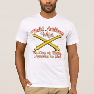 Feld-Artillerie-Ehefrau T-Shirt