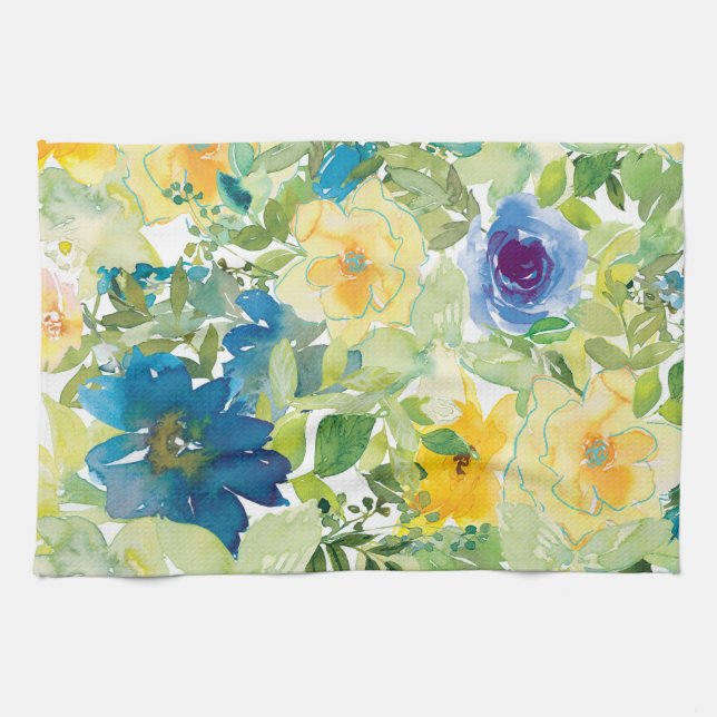 Feld Blume Geschirrtuch (Horizontal)