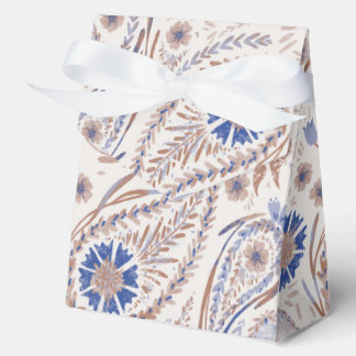 Feld Blume Paisley Muster Geschenkschachtel