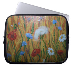 Feld-Blumen Neopren-Laptop-Hülse 10 Zoll Laptopschutzhülle