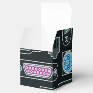 Feld "Cube Fevor" für Computergeek-Eingabemuster Geschenkschachtel