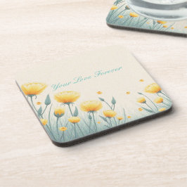 Feld der endlosen Liebe Getränkeuntersetzer