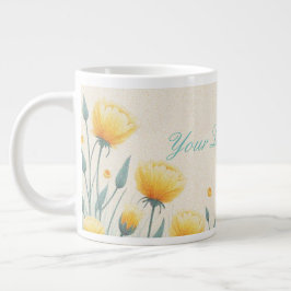 Feld der endlosen Liebe Jumbo-Tasse