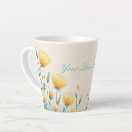Feld der endlosen Liebe Milchtasse
