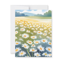 Feld der Gänseblümchen | Blumenwiese Florale Maler