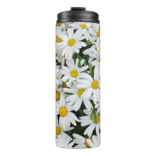 Feld der Gänseblümchen Thermosbecher
