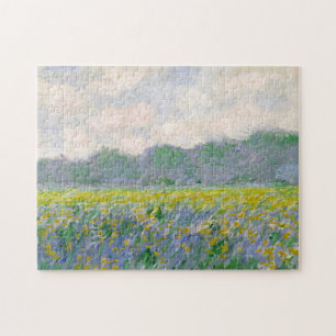 Feld der gelben Iren Monet Fine Art