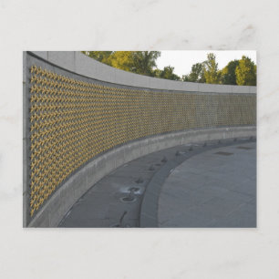 Feld der Goldstars Postkarte
