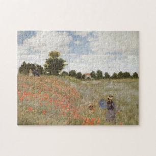 Feld der Mohnblumen Claude Monet