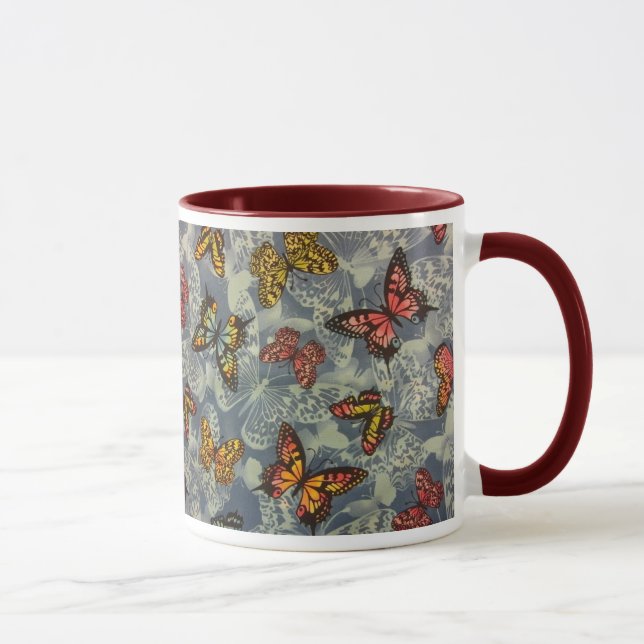 Feld der Schmetterlinge Tasse (Rechts)