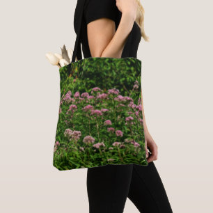 Feld der süßen Joe Pye Weed-Blume Tasche