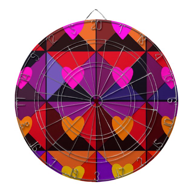 Feld der Valentine Dartscheibe (vorne)