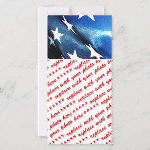 Feld des Blauen der amerikanischen Flagge