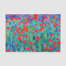 Feld des Papayätenpapiers Seidenpapier