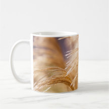 Feld des Weizens 11-Unze-klassische weiße Tasse