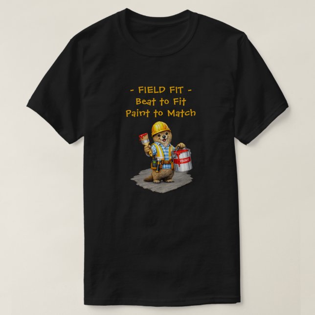 "Feld Fit" T-Shirt (Design vorne)