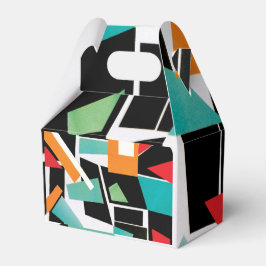 Feld für geometrische Merkmale Geschenkschachtel