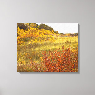 "FELD GOLD" KANVAS GLOSS DRUCKEN LEINWANDDRUCK