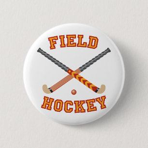 Feld-Hockey Button