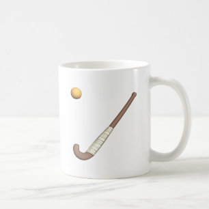 Feld-Hockey-Stock u. Ball Kaffeetasse
